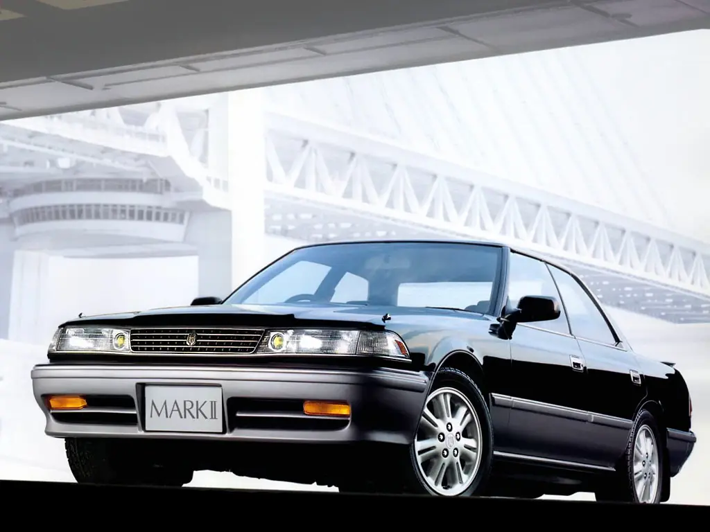 Toyota Mark II (GX81, JZX81, MX83, SX80, LX80) 6 поколение, рестайлинг, седан (08.1990 - 09.1992)
